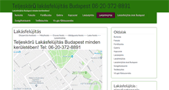 Desktop Screenshot of lakasfelujitasok.eu